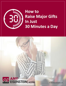 FREE eBook: How to Raise Major Gifts in Just 30 Minutes a Day