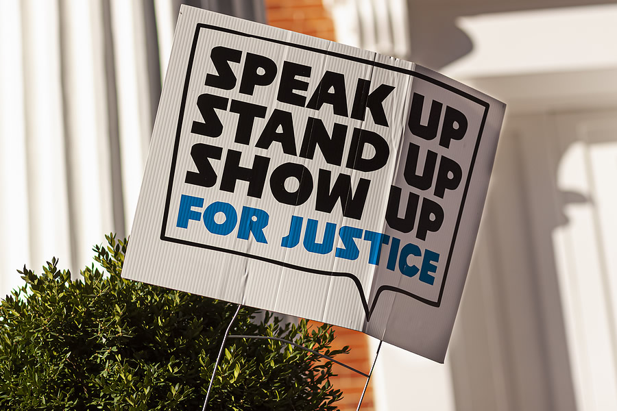 It's Time to Stand Up and Speak Out